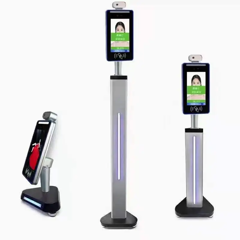 Facial Recognition with Body Temperature Measurement Face Recognition Attendance Machine