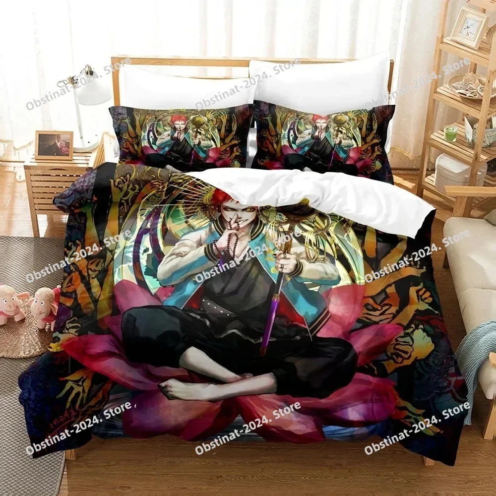 

3D Printed Hypnosis Mic Division Rap Battle Bedding Set Boys Girls Twin Queen Size Duvet Cover Pillowcase Bed Kids Adult