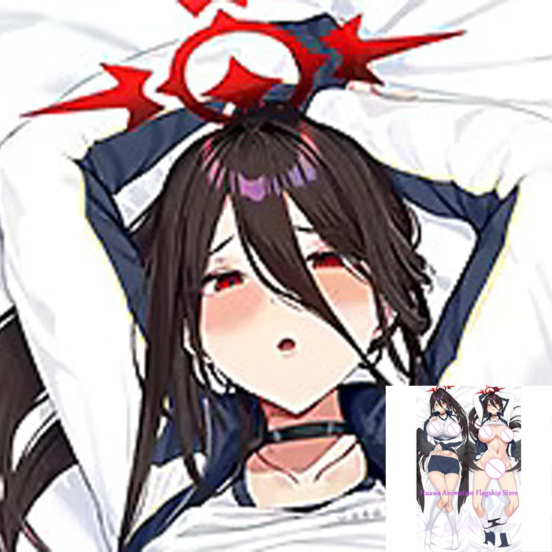 

Dakimakura Anime Pillow Cover Hanekawa Hasumi Double Sided Print 2Way Cushion Cover Xmas Gifts