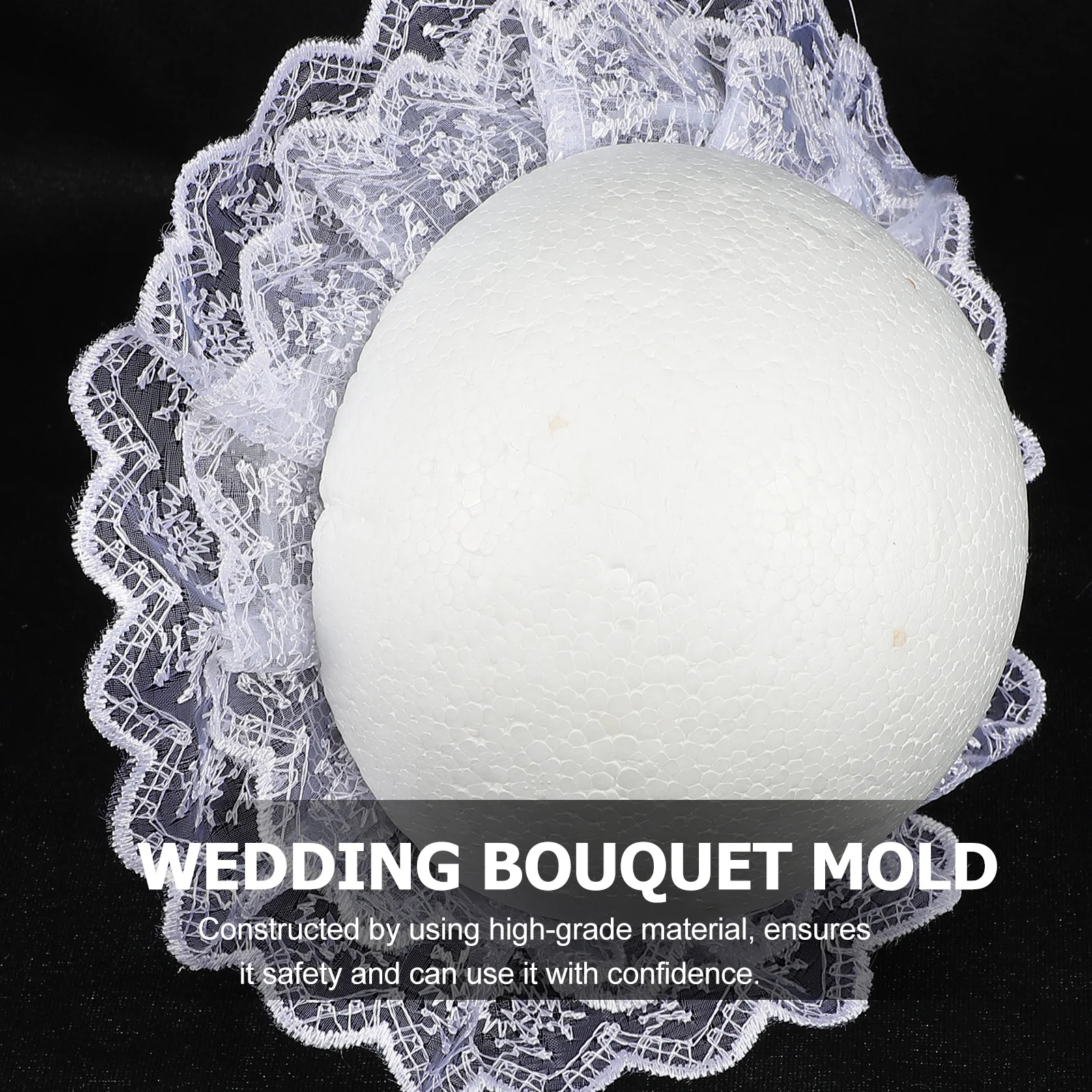 

1pc Flower Bouquet Mold High-Grade Inserting Foams Compact Diy Wedding Floral Holder Bouquet Holders For Bridal Ceremony Decor