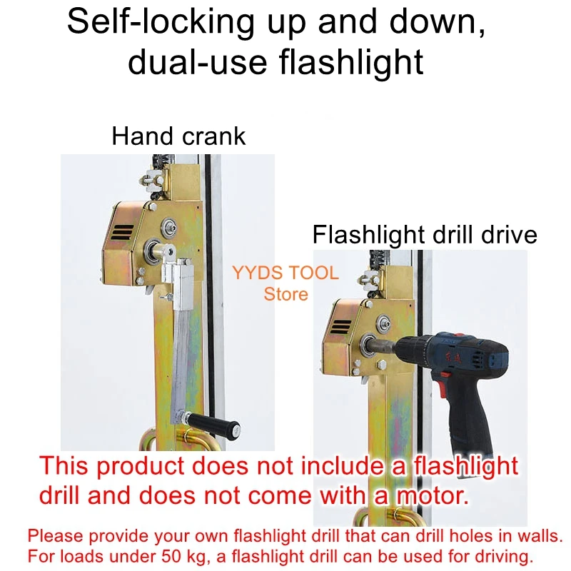 

Side-Lifting Cabinet Installation Tool for Elevators, Air Conditioners, Water Heaters, and Cabinets