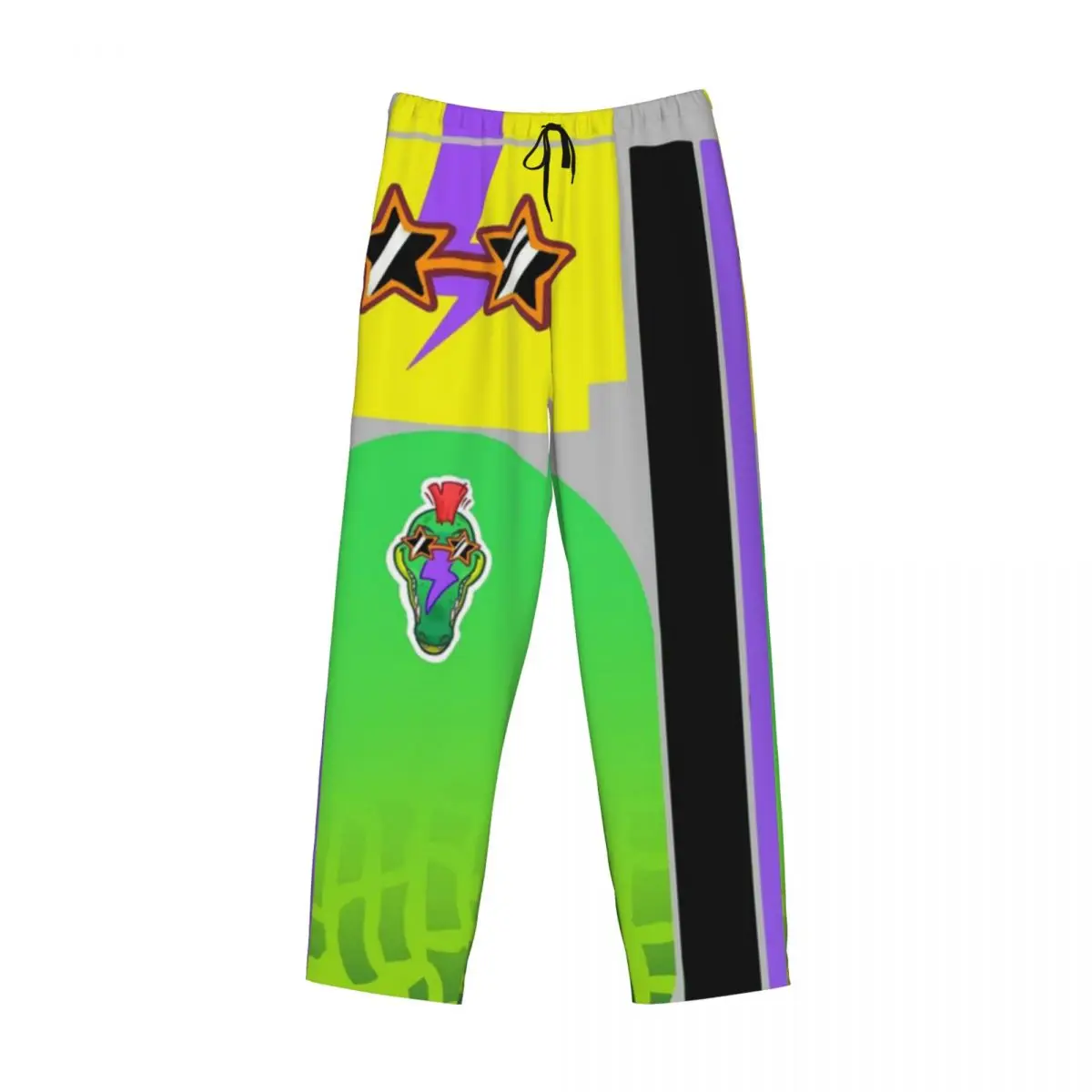 

Custom Montgomery Gator Fazbear Entertainment Pajama Pants Men Sleepwear Sleep Lounge Bottoms with Pockets