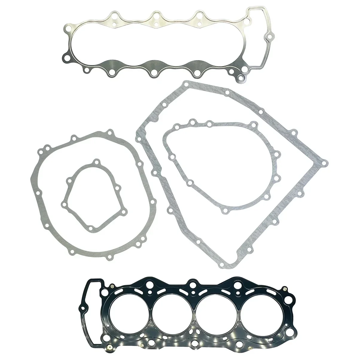 ZX636 ZX6R Motorcycle Cylinder Crankcase Pulsing Clutch Cover Gasket Kit  For Kawasaki Ninja 2005-2006