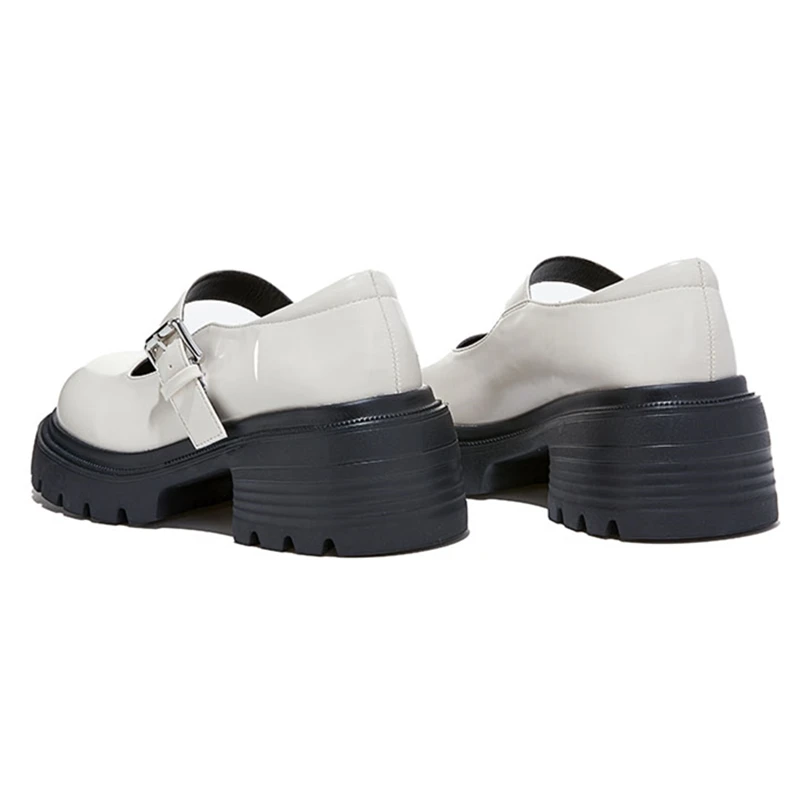 AIYUQI Mary Jane Shoes For Women 2026 New Platform Shallow-mouth British Style Genuine Leather Large-size Spring Shoes Female