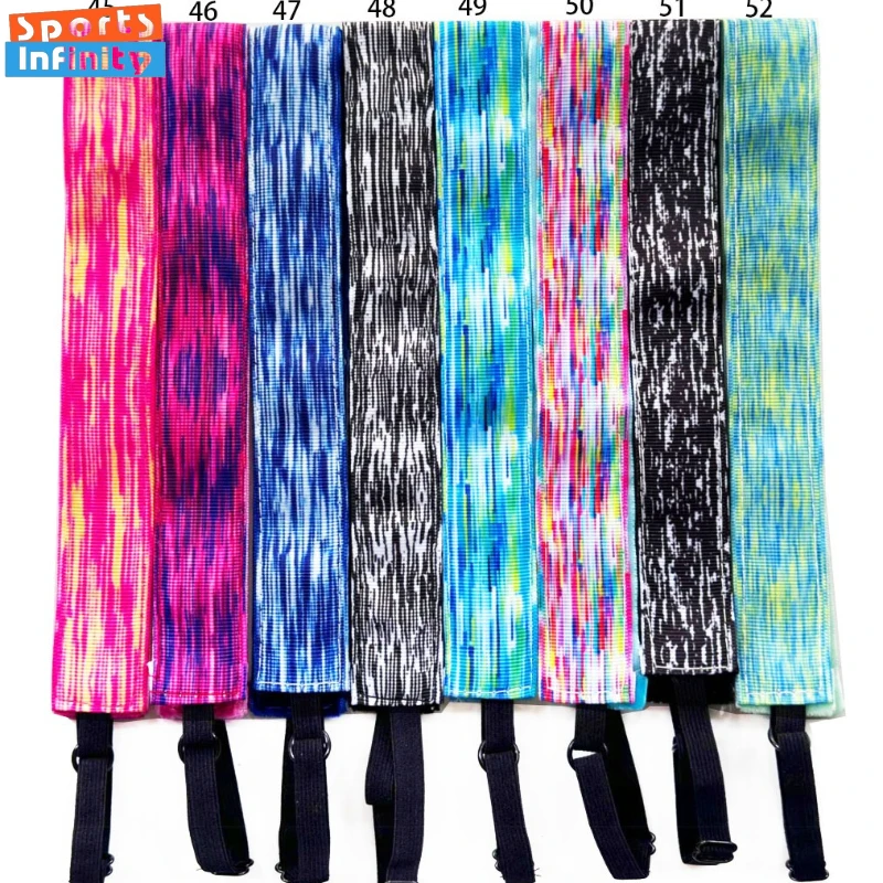 

Children's Tie Dye Sports Headband Gradient Rainbow Headbands Anti Slip Sweatband Running Fitness Head Band Hair Accessories