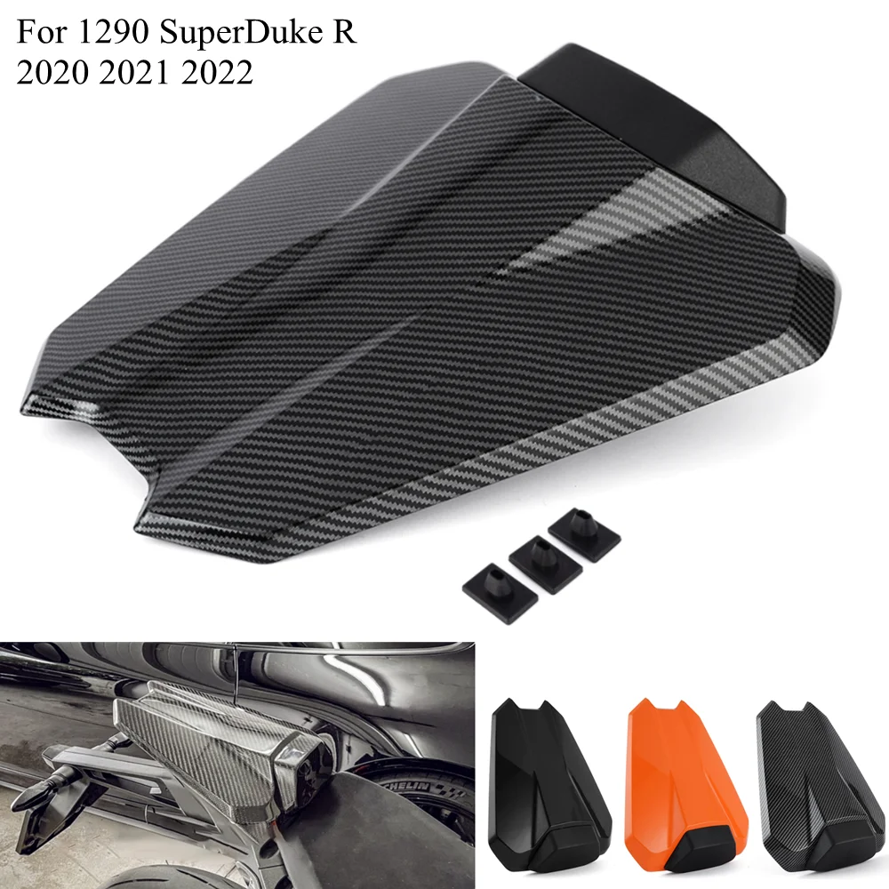 

Motorcycle Carbon Fiber Rear Passenger Pillion Seat Cover Cowl Fairing For KTM Super Duke 1290 R 1290R 2020 2021 2022 2023