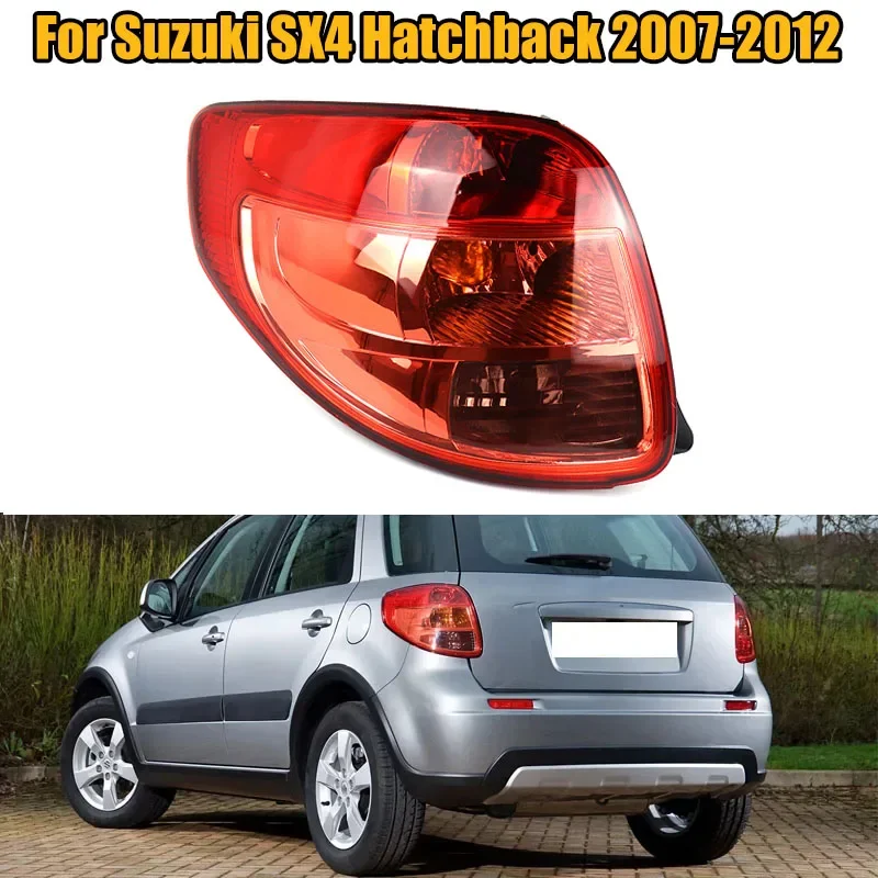 Rear Tail Light Assembly Brake Light Stop Lamp Tail Lamp With Bulb For Suzuki SX4 Hatchback 2007 2008 2009 2010 2011 2012