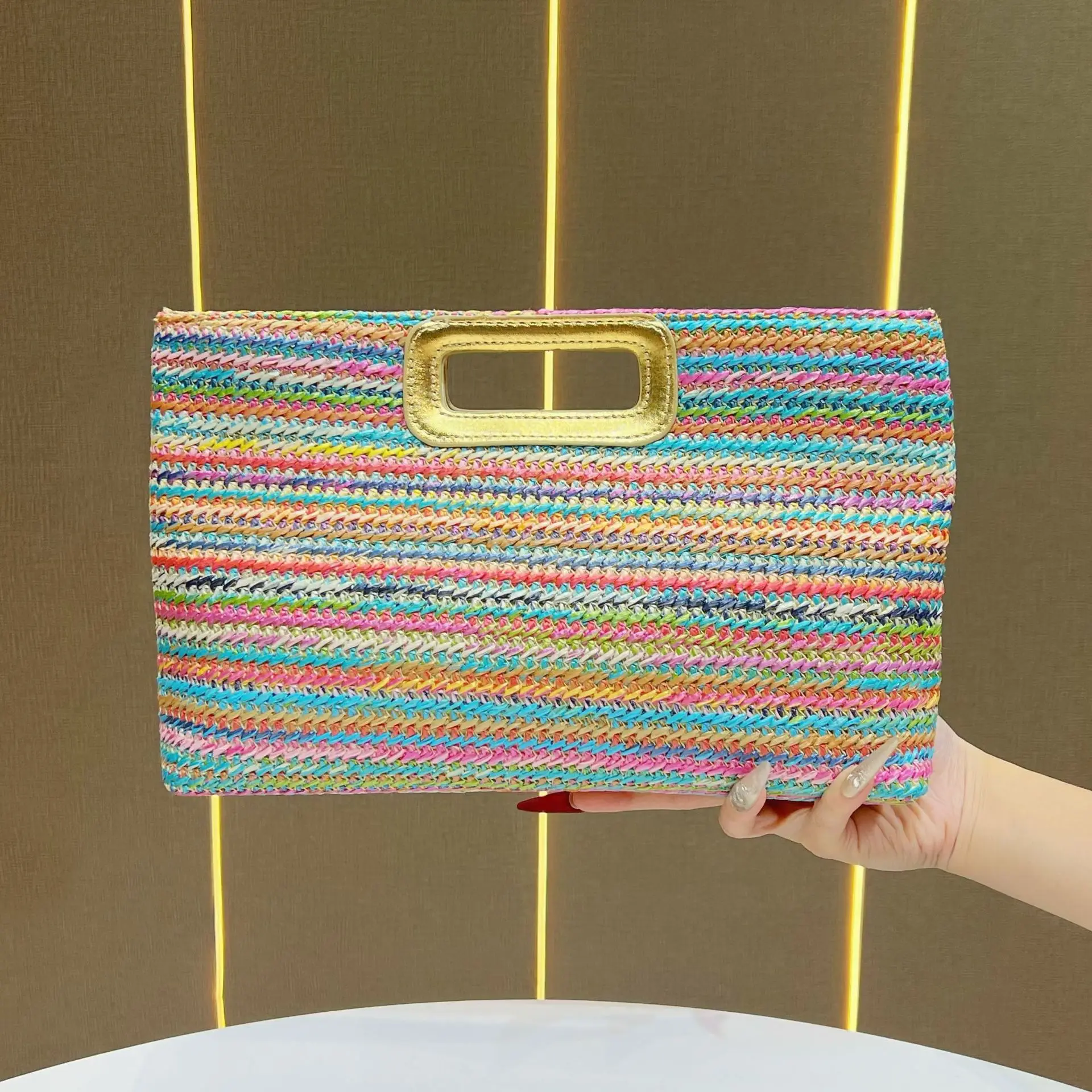 Weaving  2026 New Fashionable Casual Shoulder Bag Fashionable Crossbody Bag Women's Small Square Bag