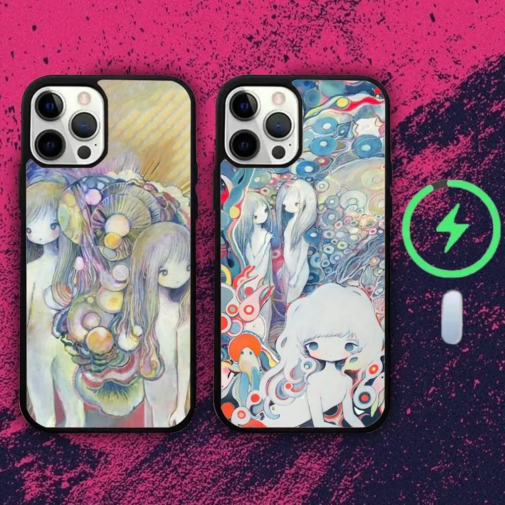 

K-Kikuos Anime Music Phone Case For iPhone 16e,16,15,14,13,12,11,Plus,Pro,Max,Mini Magsafe Magnetic Wireless Charging