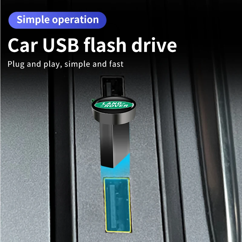 USB Flash Drive 32GB Pen Drive 64GB Mini USB 2.0 Flash Disk 16GB Memory External Storage Stick For Land Rover Freelander L2 LF