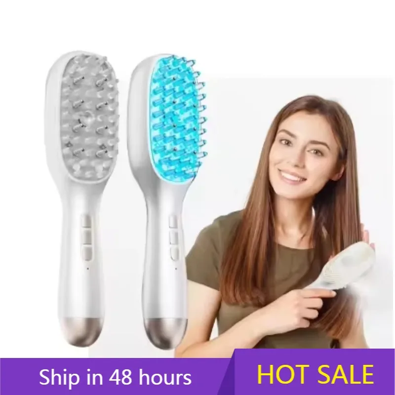 

YTYIN Electric LED Red Light Hair Growth Comb Anti-Hair Loss Scalp Massage Brush With Oil Applicator