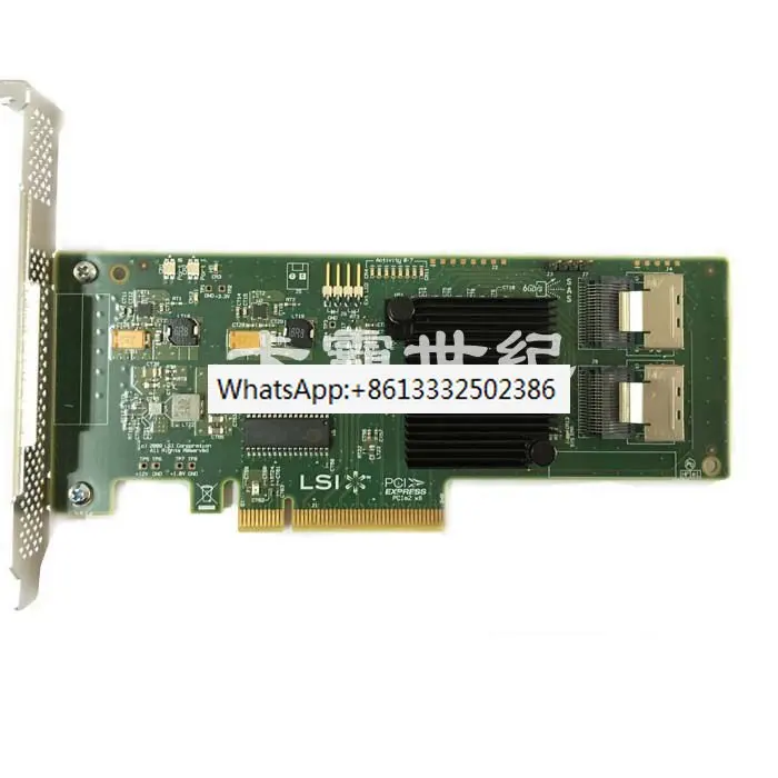 

LSI SAS 9211-8i SATA3.0 6Gb HBA pass-through expansion card, work package, IT mode swipable