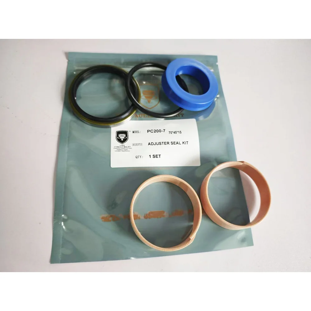 

Pc200-7 Track Adjuster Oil Seal Kit For Komatsu Excavator Wearing Parts With 1 Years Warranty