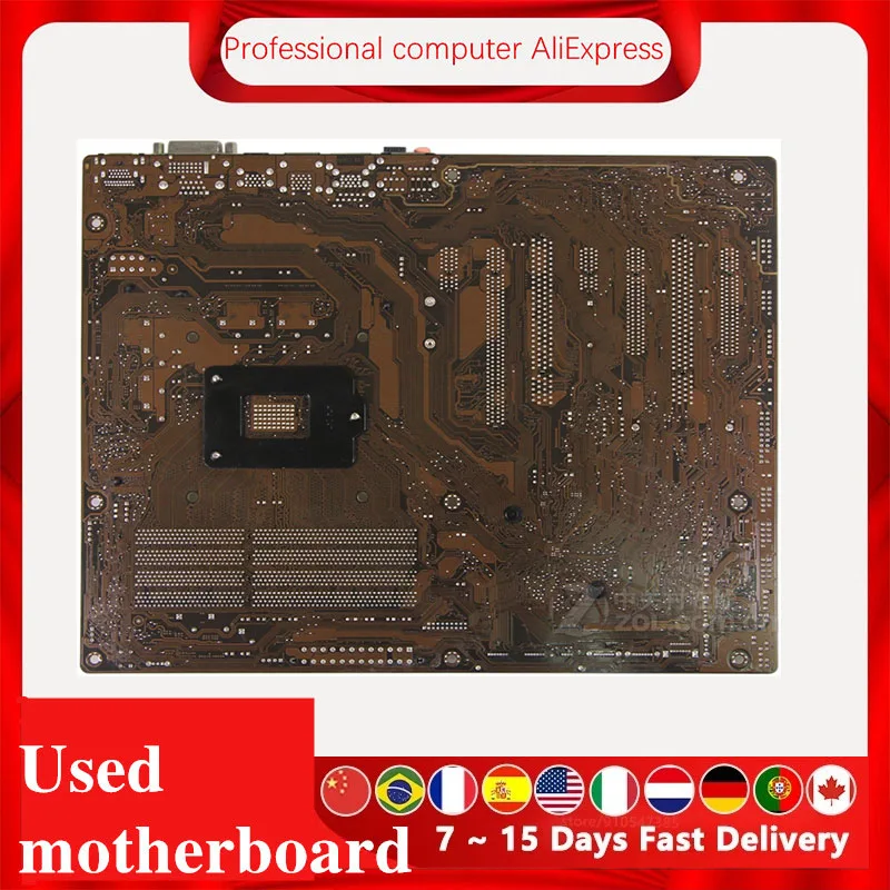 Imagem -05 - Motherboard Desktop Original Usado para Asus Z97a Z97 Lga 1150 Core i7 i5 i3 Ddr3 Sata3 Usb 3.0