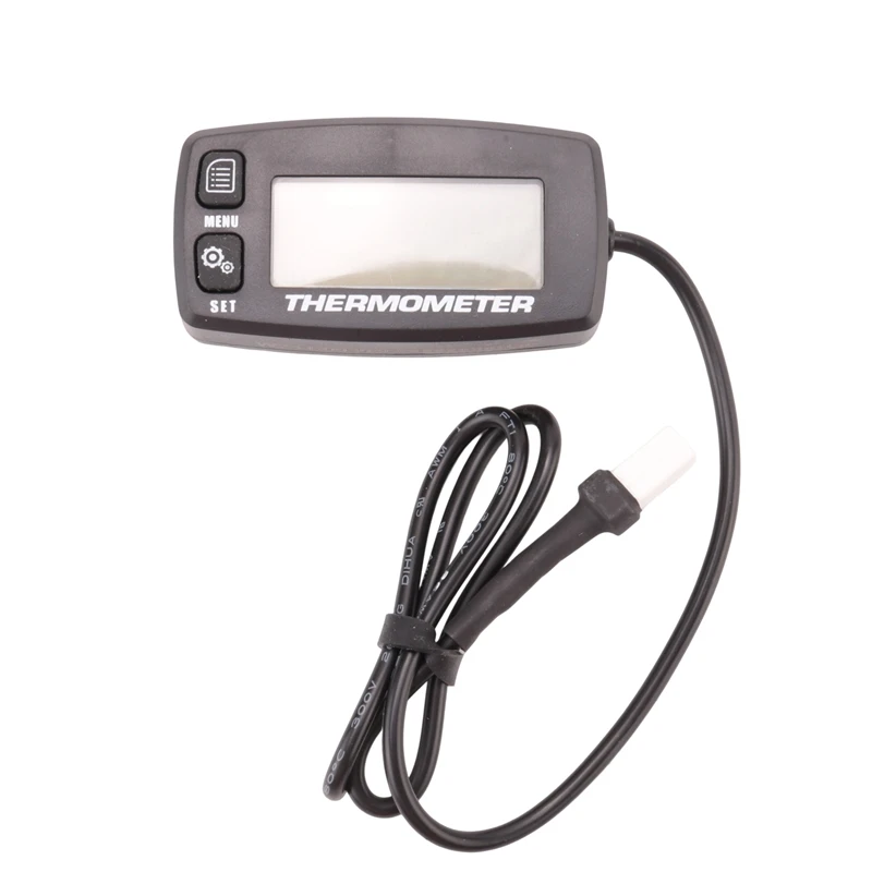 Digital LCD Engine Temperature Gauge Over-Temperature Alert With Sensor RL-TS002 For Motorcycle Dirtbike ATV