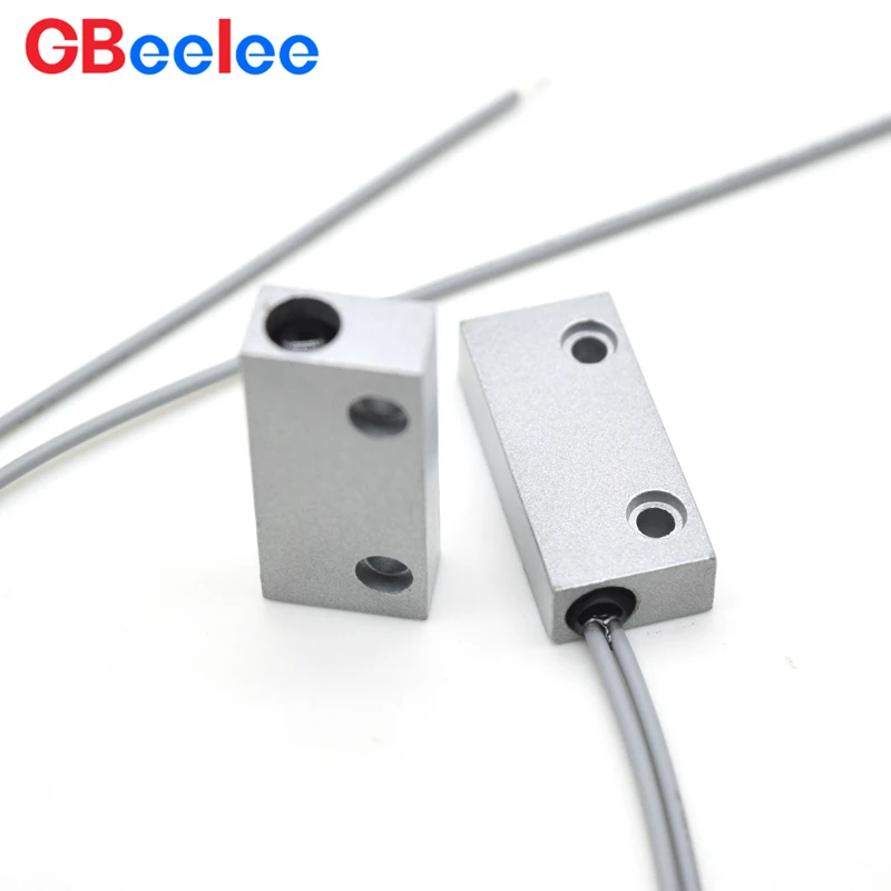 50PCS BL-MC-ZN02 Signal Wired Magnetic Door Sensor Switch Proximity Switch Magnetic Control Sturdy And Withstand Voltage Metal