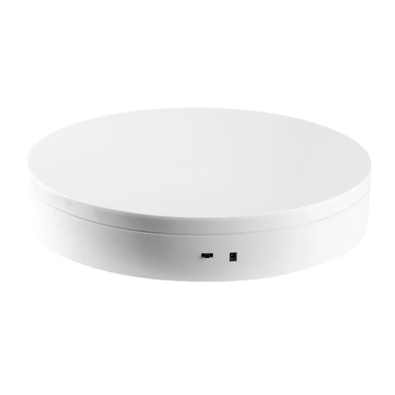 Imagem -04 - Turntable Elétrico 360 ° Rotação Display Stand Fotografia Turntable Carregamento Usb Jóias Sapatos Tiro Adereços em 1