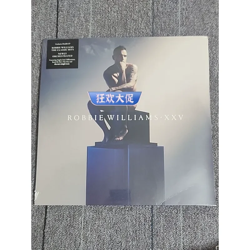

Vinyl LP Record of Robbie Williams for Robbie Williams