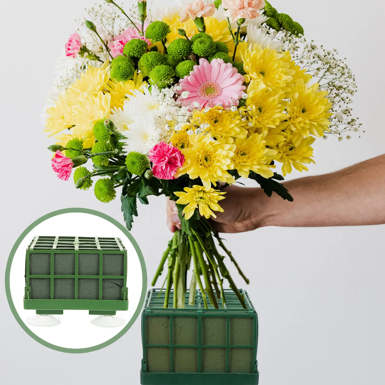 Wedding Floral Supply - 2Pcs Car Head Floral Decoration Suckers