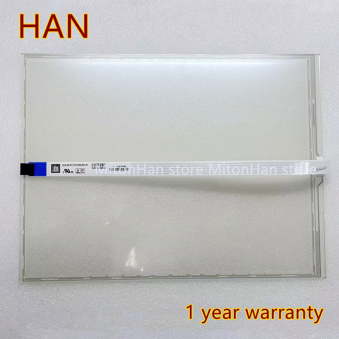 Brand New For E896820 SCN-A5-FLT15.0-F02-0H1-R 15 Inch Touch Panel Screen Glass Digitizer 332mm*248mm