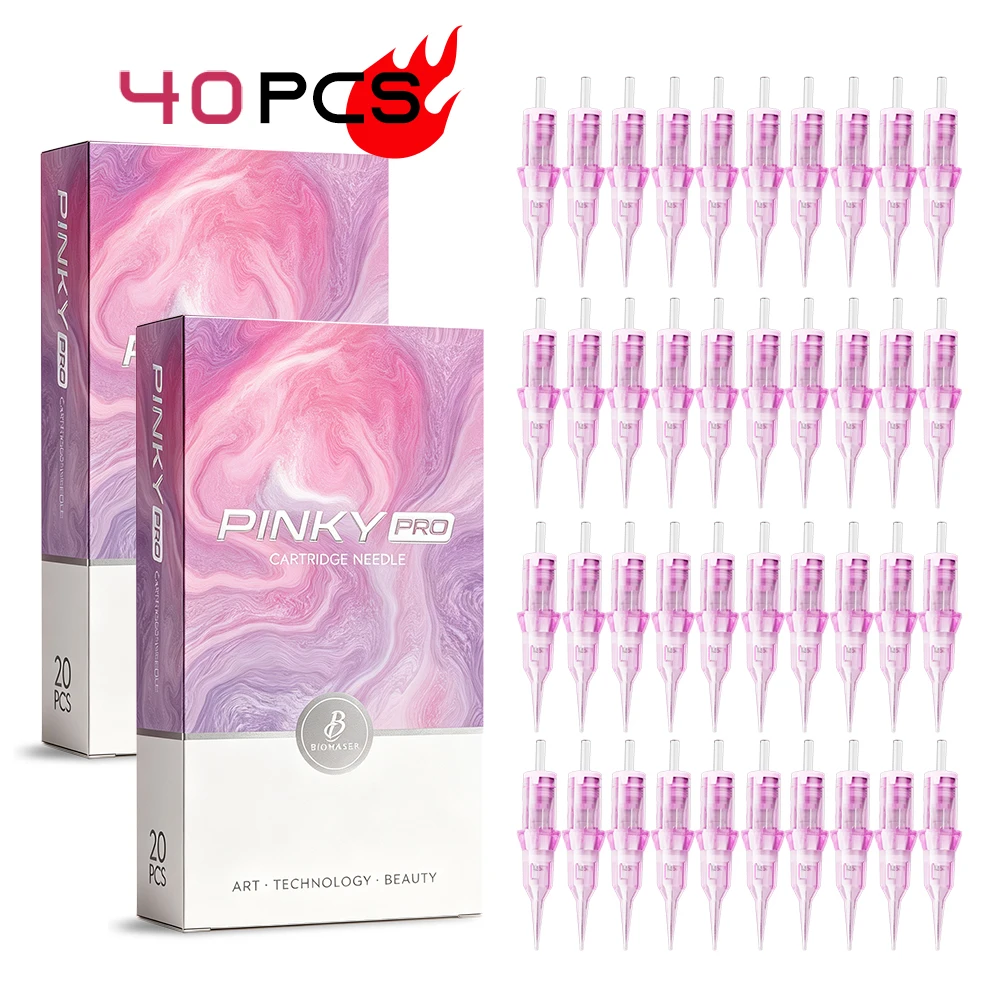 Merit Beauty Makeup - 40 Adet Pinky Pro İğneleri Biomaser