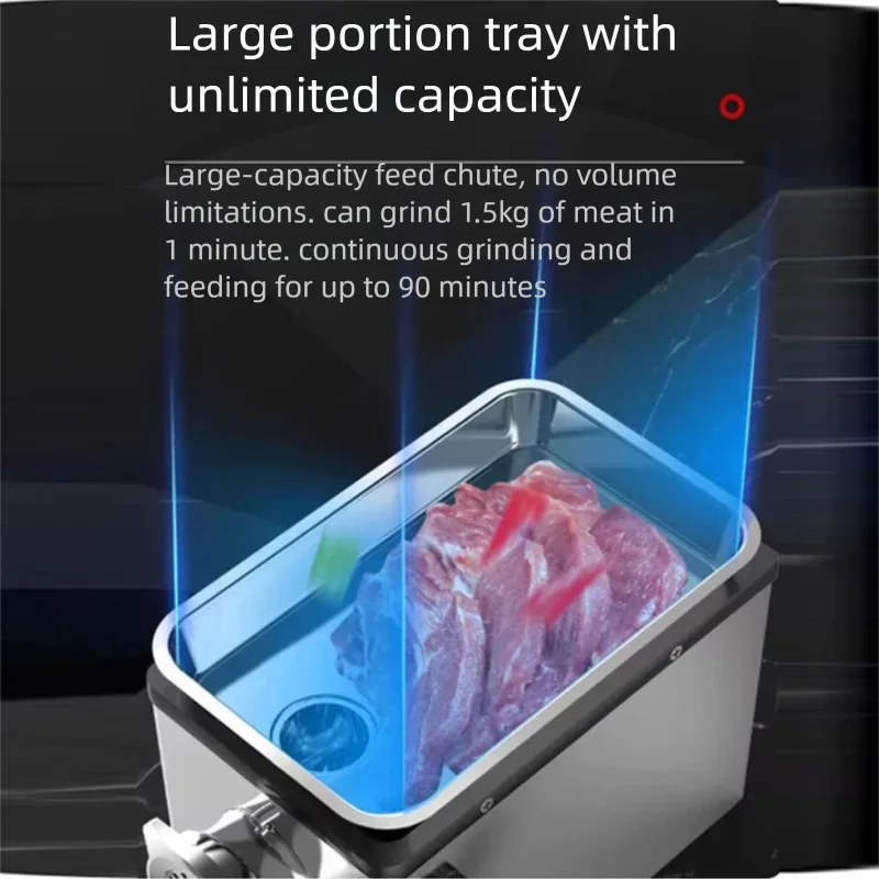 2025 New Home Fresh Meat Grinder And Electric Sausage Filler Radish And Cabbage Chopper