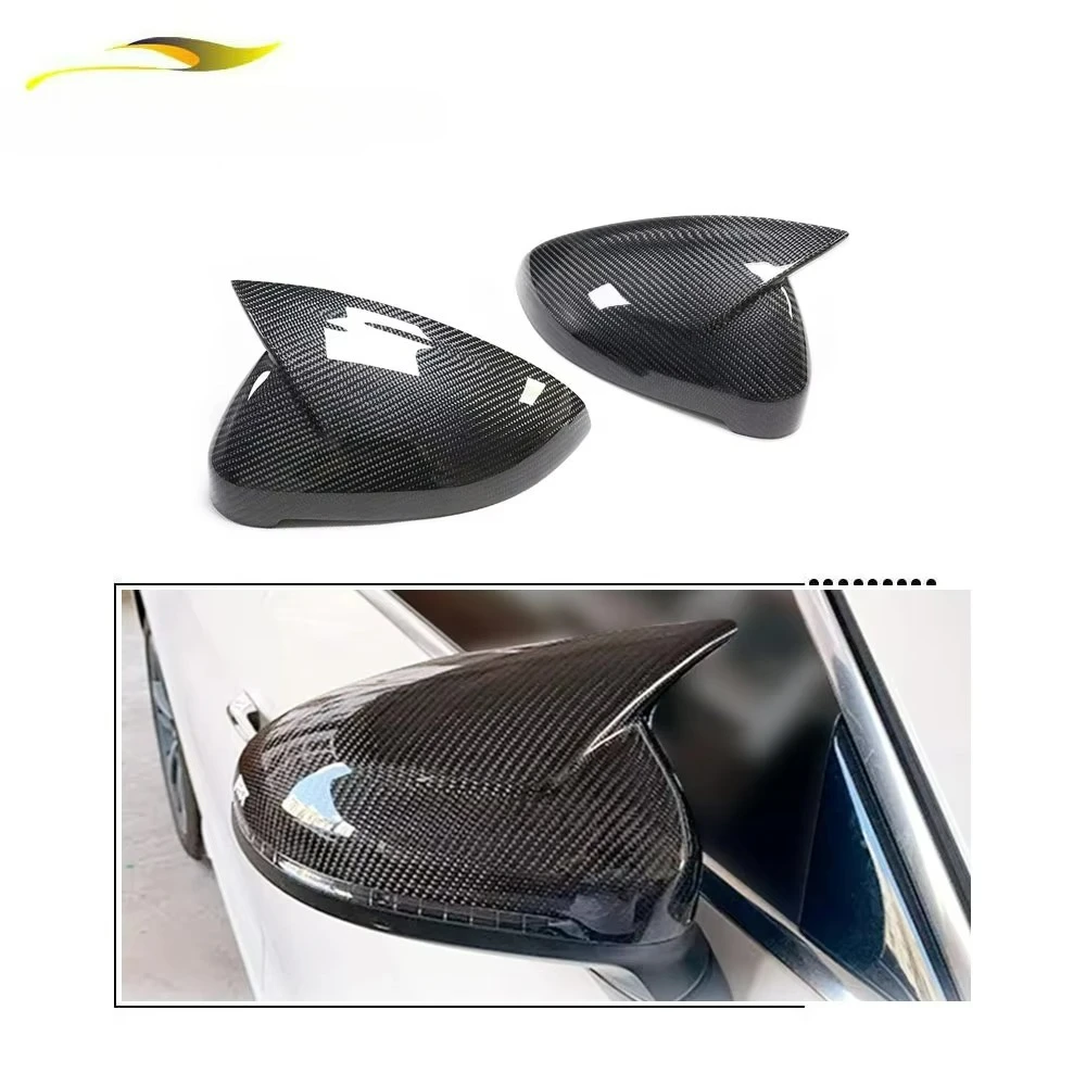 

Carbon Fiber Replacement Mirror Covers for Audi A4 A5 B9 S4 RS4 S5 RS5 4-Door 2017-2022