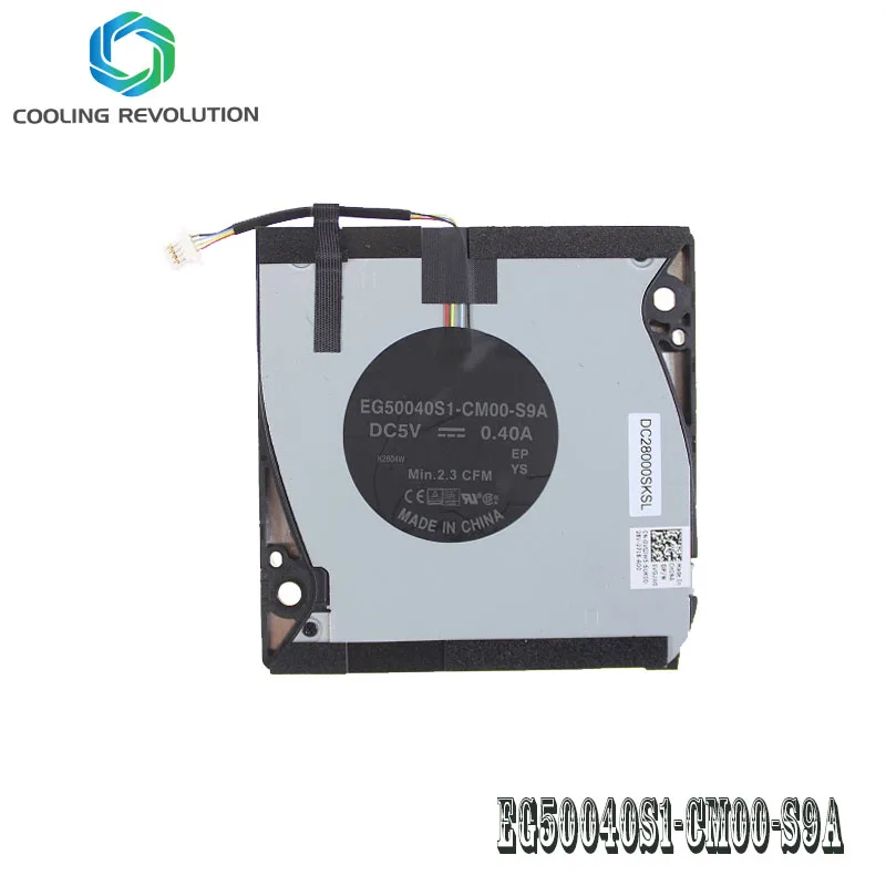 

Laptop Cooling fan EG50040S1-CM00-S9A DC5V 0.40A DC280000SKSL FOR DELL Latitude 9420 2-in-1 DP/N 0VGJW5 VGJW5