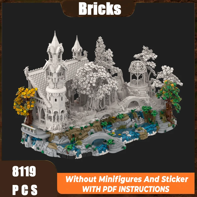 منتج جديد رائع MOC بنة حلقة المشهد نموذج Ruiwen قاعدة التوسع التكنولوجيا وحدات لعبة الأطفال لتقوم بها بنفسك التجميع