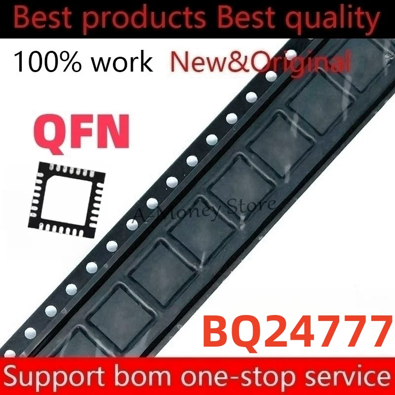 

(2-5pcs)BQ24777 XQ24777 24777 BQ24777RUYR QFN-28