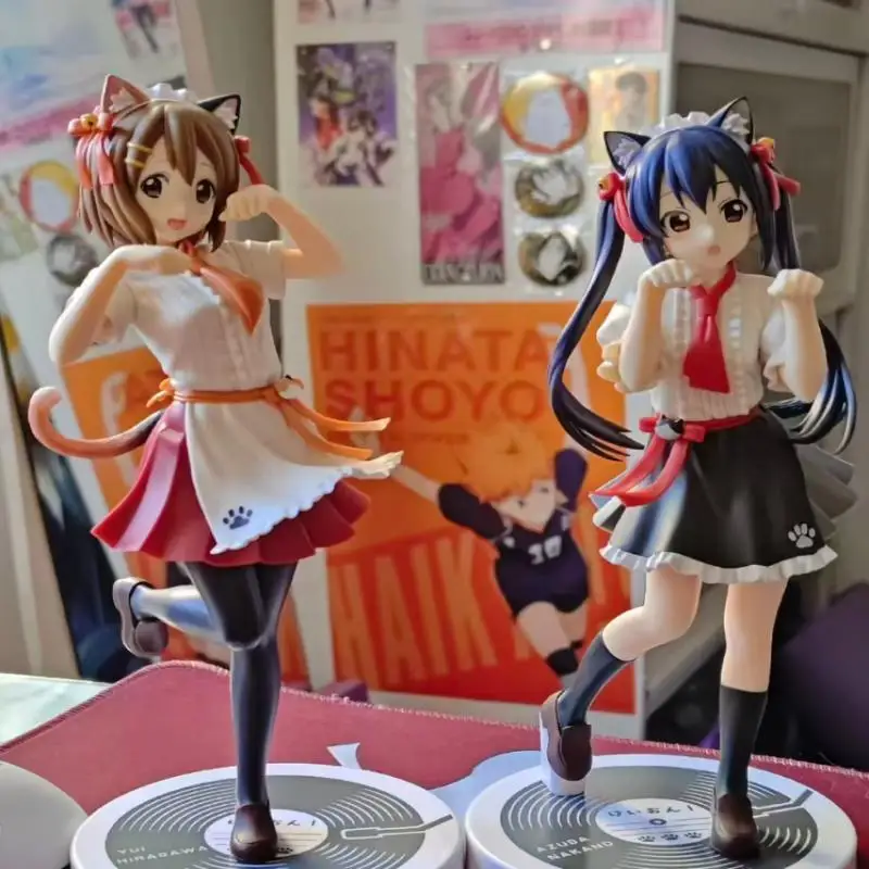 

In Stock Genuine Furyu K-On trio-Try-It Nakano Azusa Hirasawa Yui New and Unopened Anime Figure Model Collector Ornament Toygift