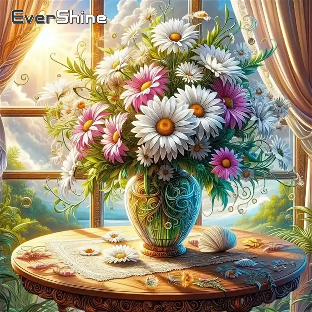 Evershine Diamant-Gemälde, Hund, Tier, Cartoon, komplett, quadratisch, rund, Diamant-Mosaik, Badezimmer, DIY-Bastelset, Heimdekoration
