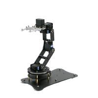 6 Dof Robotic Arm Rotation Manipulator Metal Claw Flexible Claw Kinematics Analysis PID Maker DIY Kit RC Programmable Robot Arm