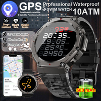 New T-Rex 3 GPS Smart Watch 10ATM Waterproof Built-in Dual-band GNSS Compass Military Sport Smartwatch Men 2025 New For Xiaomi