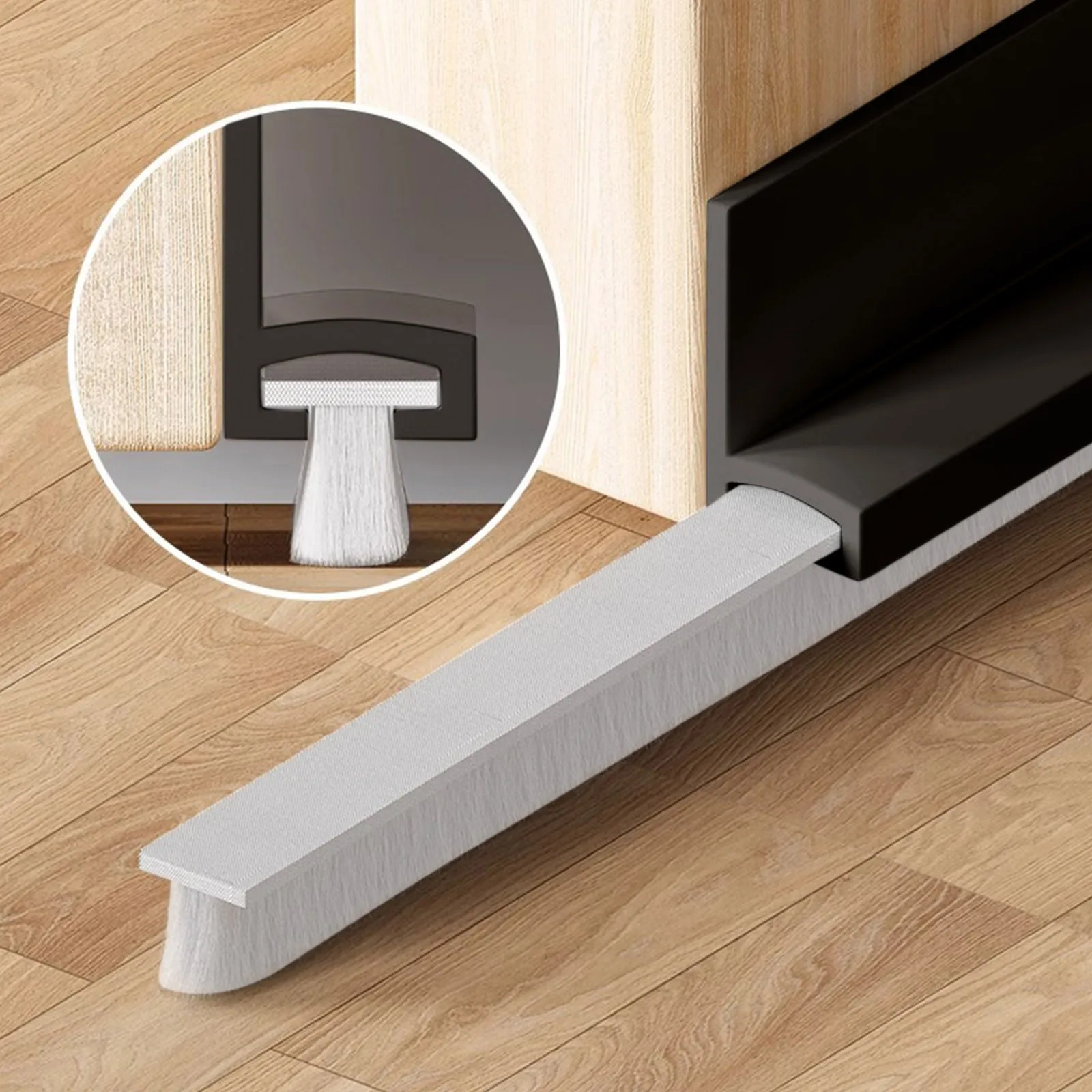 

Self-adhesive Door Bottom Seal Strip For Sound Insulation,Windproof Insect-proof Insect Proof Dust Proof Sound Proof Seal Strips