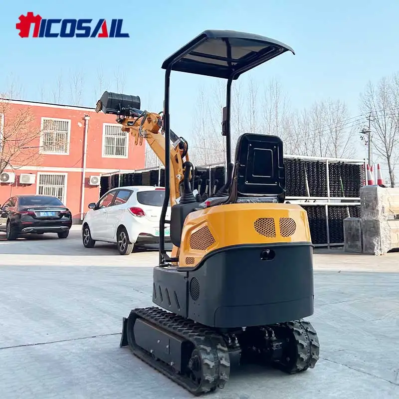 حفارة صغيرة EUR5 عالية الجودة لتصريف البستان واستخدام المزرعة معدات بناء مدمجة مع أداء فائق