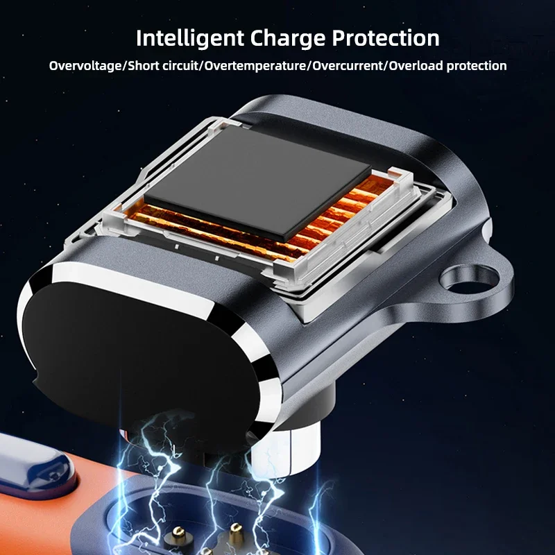 USB C Cable to Magnetic Charging Adapter for OpenSwim Pro, Type-C Charger Compatible with Shokz S710 Bone Conduction Headphones view 3