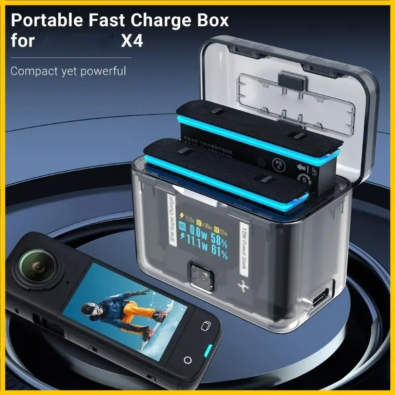 

Convenient Charging Solution Intelligent Charging Box Fast & Efficient Charging ABS Charging Box for Digital Camera