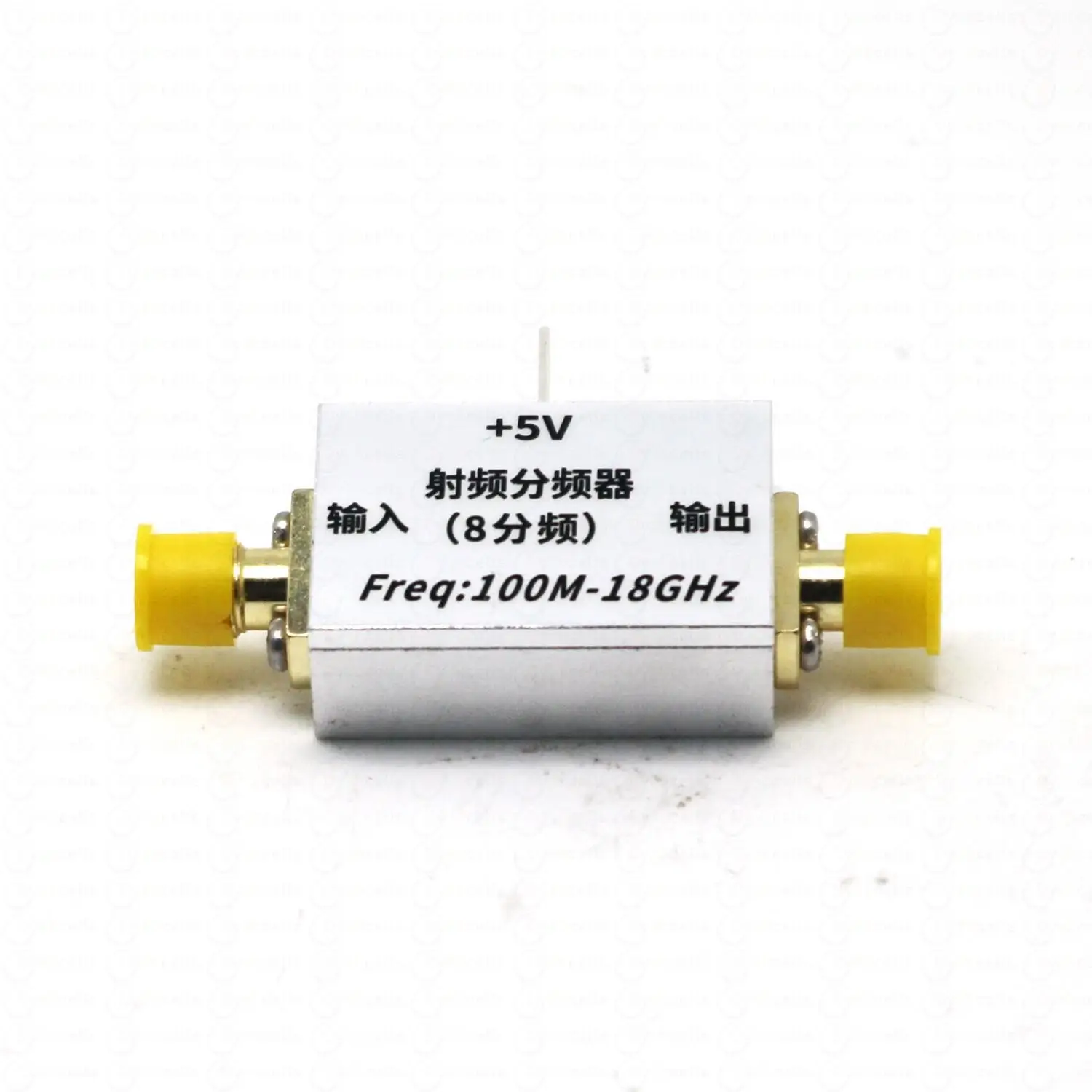 División del prescaler de alta frecuencia 100M-18GHz por el divisor de RF 2/4/8 para la reducción de la frecuencia de la señal Análisis de radio y espectro de microondas