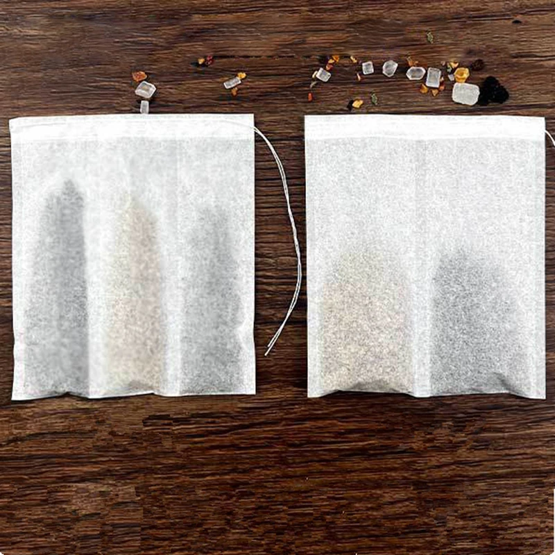 3000pcs Disposable Tea Bags Drawstring Tea Infuser Spice Loose Tea Coffee Seal Filter Mesh Bag Kitchen Tools