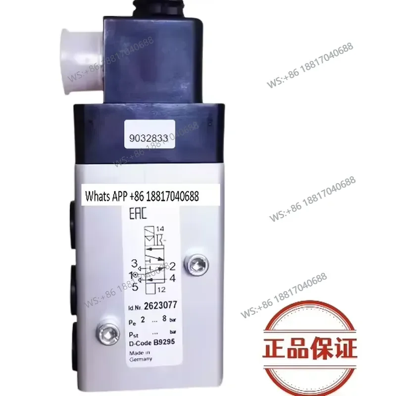 1PC for 2623077 2636047 2623000 Two-position Five-way Solenoid Valve without Coil for 2623079 2636000 Original