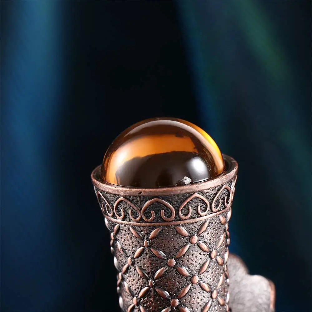 

Dubai Luxury Metal Arabian Style Essential Oil Dropper Bottle Bottle Refillable Bottle Empty Cosmetics Container