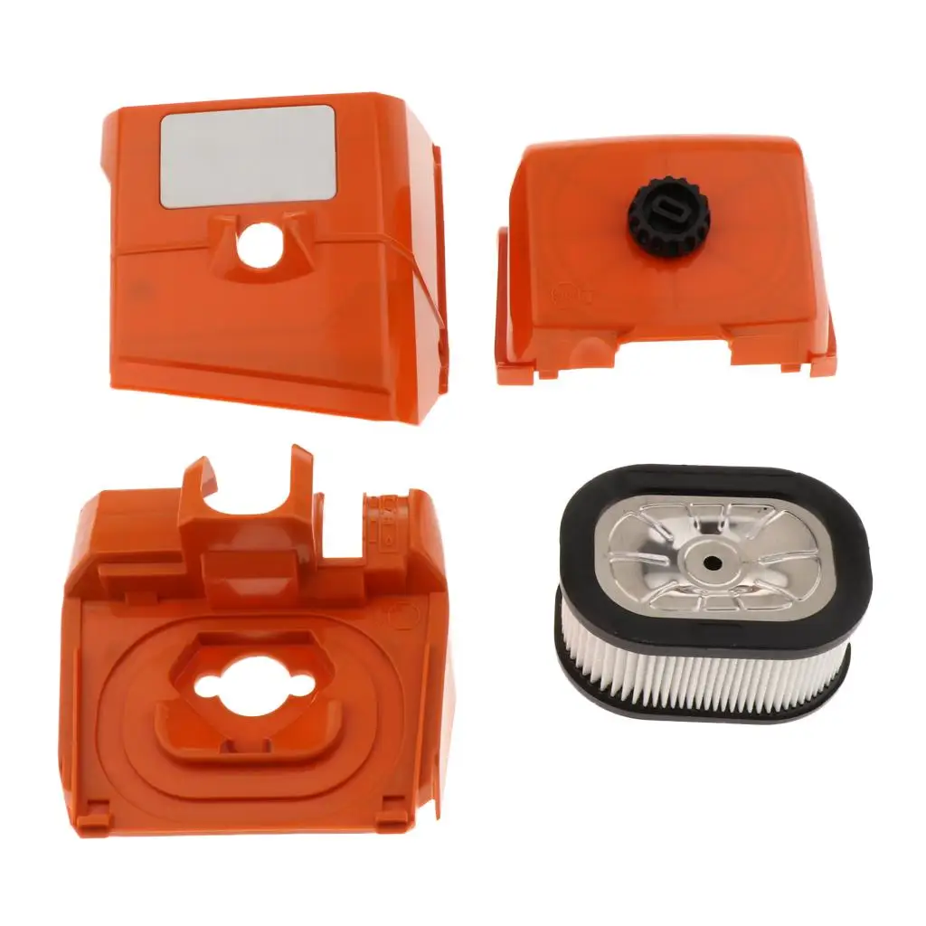 

Крышка воздушного фильтра для бензопилы, кожух цилиндра, верхняя часть, прочный пластиковый заменитель для MS440 044, для садового электроинструмента