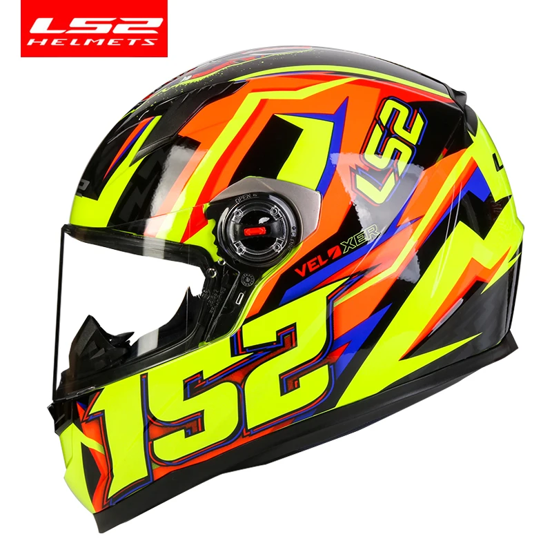 Original LS2 FF358 motorcycle helmet LS2 full face racing helmets