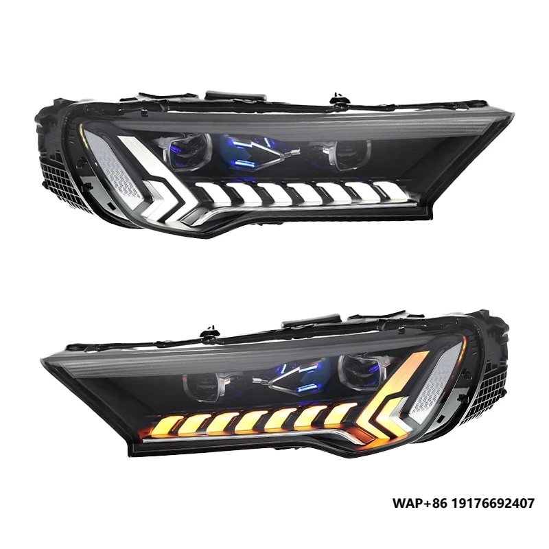 

YU GUANG for ‘Audi Q7 4M 2020 2024 Front Lights Headlight Car Accessories Upgrade Dynamic LED Head Head Lamps DRL