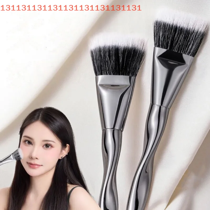 Schönheit Gesicht Make-Up Werkzeuge Professionelle Lange Griff Haar Make-Up Pinsel Set mit 3PCS Rouge Pulver Creme Puff Concealer Pinsel