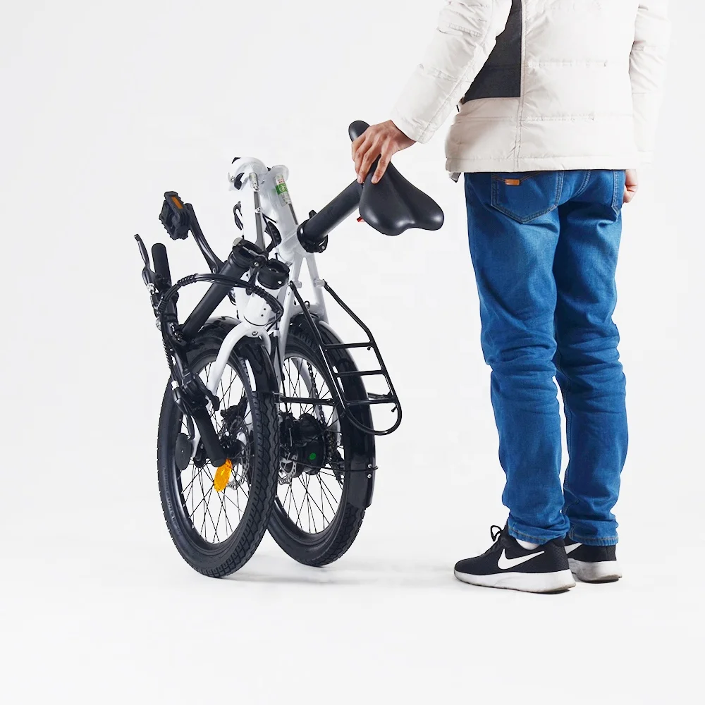 Mini Velo Bicycle 20 Inch 7 Speed Folding 36V 250W 7.8Ah Electric Foldable Bike Pedal Assist Ebike For Adult