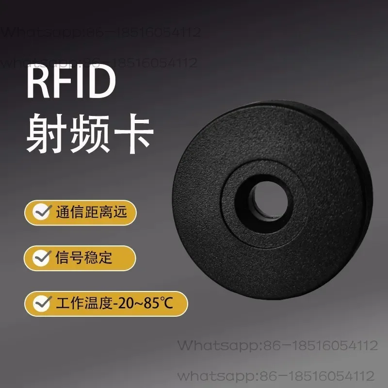 (2pcs)IGK-R503 Site Tag EM4305 Radio Frequency Card RFID Coin Card Can Read and Write 134.2K and 125kAGV