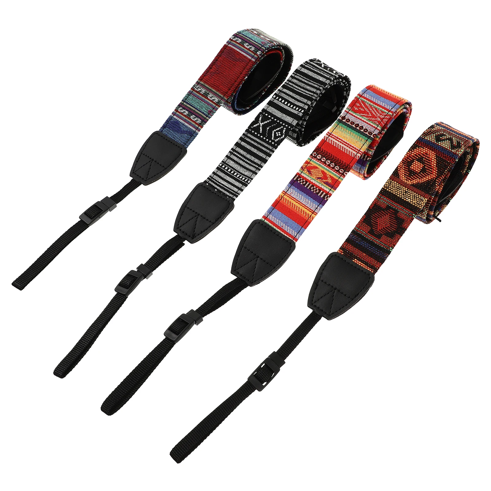 

4 Pcs Camera Strap Sling Belt Shoulder Neck Adjustable Nationality Travel Photography Comfort Durability Accessories