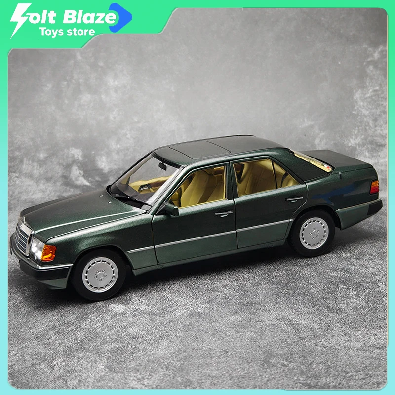 

NOREV 1/18 Mercedes-Benz 230E W124 1990 темно-зеленый литой под давлением модель автомобиля из сплава, имитация коллекционных автомобилей, модель мальчика, подарок на день рождения